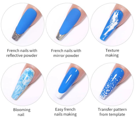 Tırnak Süs Damgası French Stamper – görsel 3