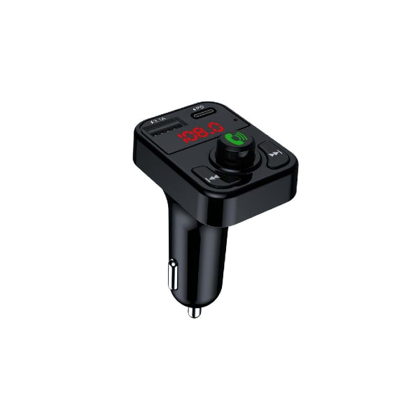 2'lü Paket – QC 3.1A USB & PD /TF FM Transmitter