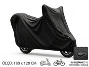 Su ve Toz Geçirmez Motosiklet ve Scooter Koruma Brandası 180x120 cm – görsel 1