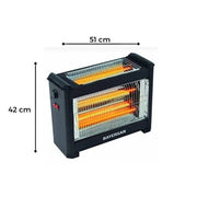 Şömine Tipi Isıtıcı Soba 1800W – görsel 2