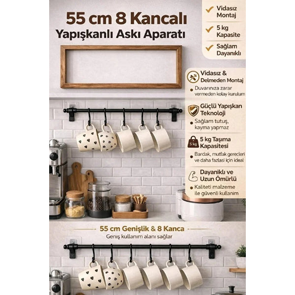 55 cm genişliğindeki gövdesi üzerinde