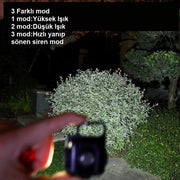 30 Ledli Mıknatıslı Mini Anahtarlık Flash Kamp Lambası – görsel 5
