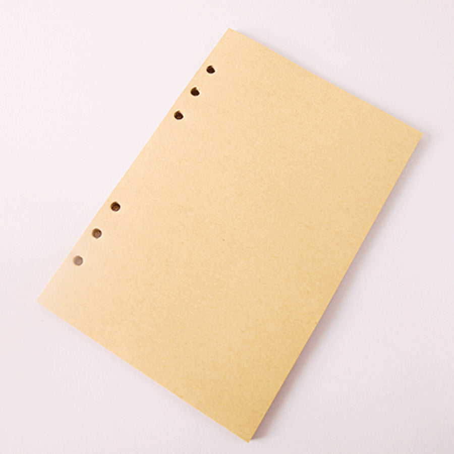 2'lü Paket – Deri Yaprak Desenli Çizgisiz Defter