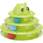 3 Katlı Kedi Oyuncağı Turntable Cat Toy – görsel 3