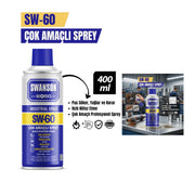 Çok Amaçlı Profesyonel Sprey - 400 ml - Pas Sökücü - Yağlayıcı - Koruyucu – görsel 2