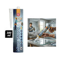 2'lü Paket – Şeffaf Silikon - 300 ml - Ayna Cam Yapıştırıcı