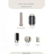 Sinbo Air Brush Saç Şekillendirme Cihazı - 5 Başlıklı - Rose Gold Renk – görsel 2