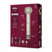 Sinbo Air Brush Saç Şekillendirme Cihazı - 5 Başlıklı - Rose Gold Renk – görsel 4