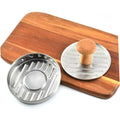 2'lü Paket – 10 cm Hamburger Press
