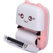 Sevimli Mini Taşınabilir Yazıcı Printer – görsel 5