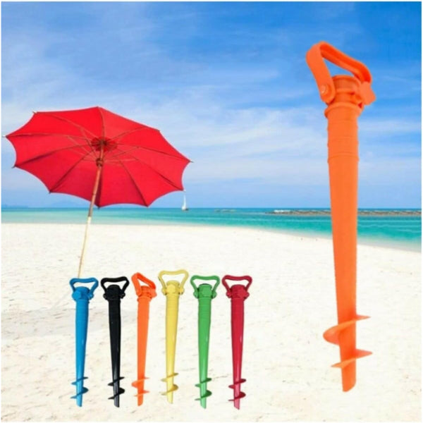 3'lü Paket – Plastik Şemsiye Sabitleme Kazığı