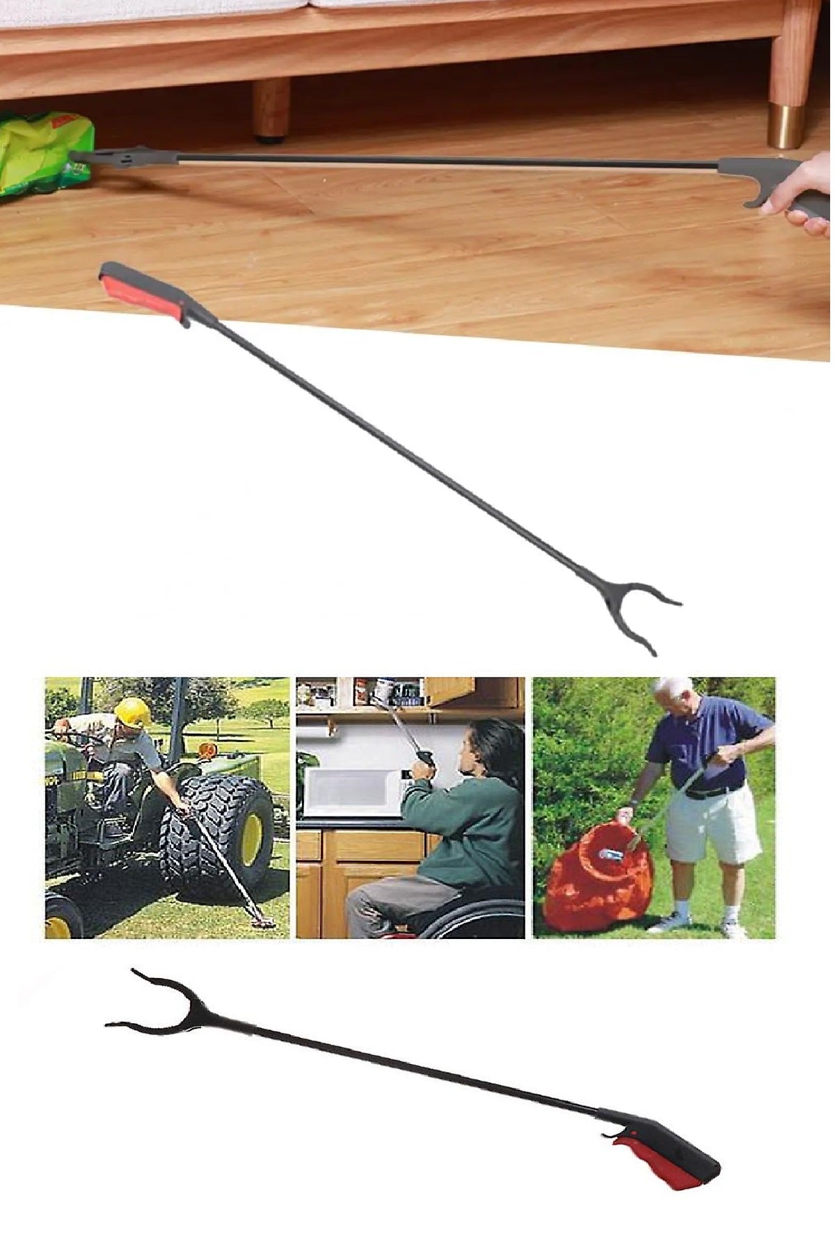 70 cm uzanma ve eşya alma aparatı