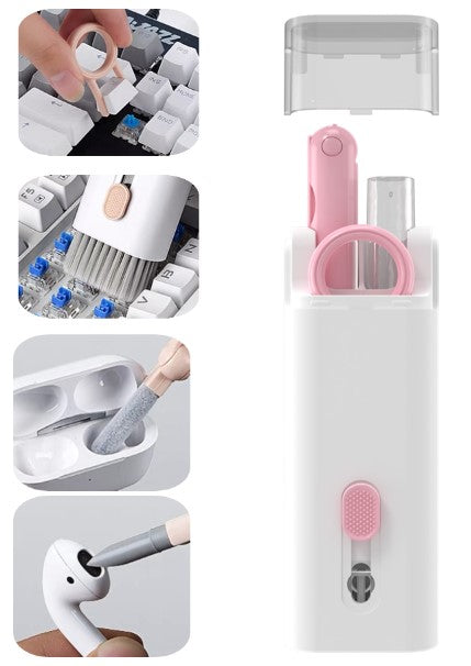 3'lü Paket – ÇOK FONKSIYONLU 7 IN 1 AIRPODS KLAVYE EKRAN KULAKLIK TEMIZLEME KITI