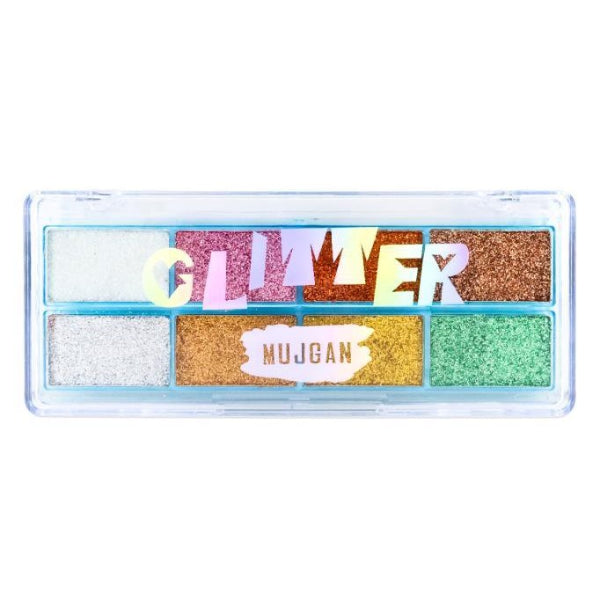 2'lü Paket – 8 Renk Yaz Glitter Far Paleti - 2'li Set