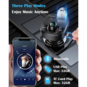 QC 3.1A USB & PD /TF FM Transmitter – görsel 4