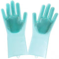 3'lü Paket – Sihirli Isıya Dayanıklı Silikon Çok Amaçlı Bulaşık Eldiven Fırçası Magic Gloves