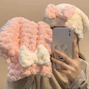 Mikrofiber Örgü Saç Kurutma Bone Havlu – görsel 5