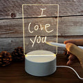 2'lü Paket – Led Çizim Tableti Gece Lambası