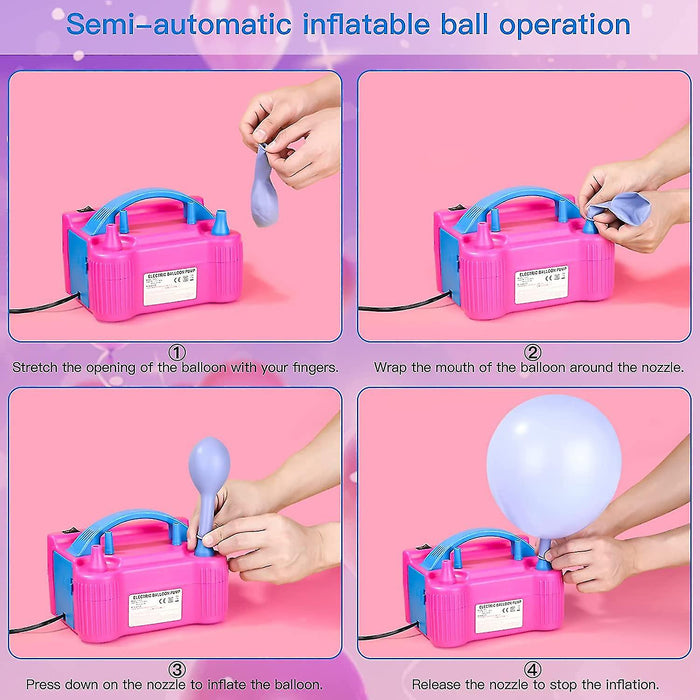 ELEKTRİKLİ BALON ŞİŞİRME MAKİNESİ 600