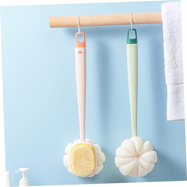 3'lü Paket – Çift Taraflı Banyo Duş Fırçası