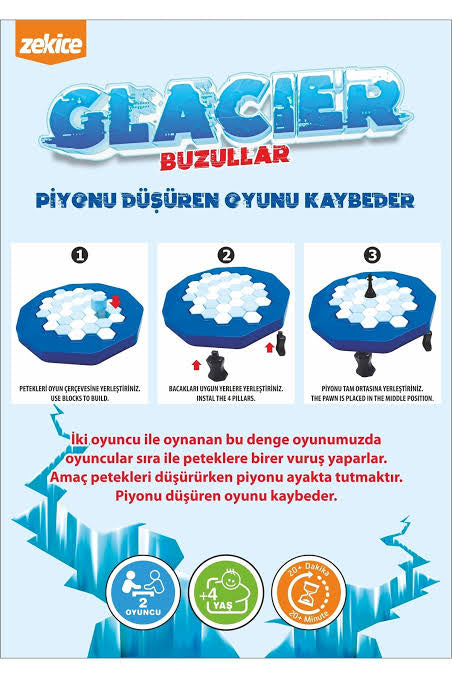 2'lü Paket – Glacier Buzullar Oyunu