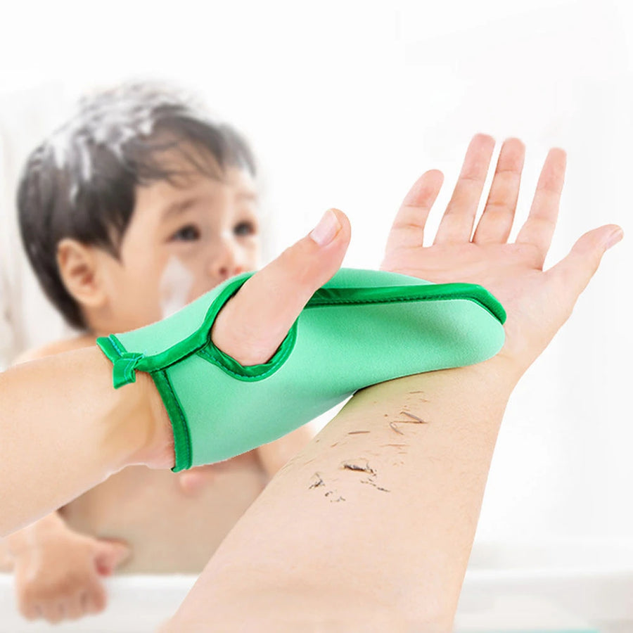 3'lü Paket – Yumuşak Banyo Duş Süngeri Eldiven