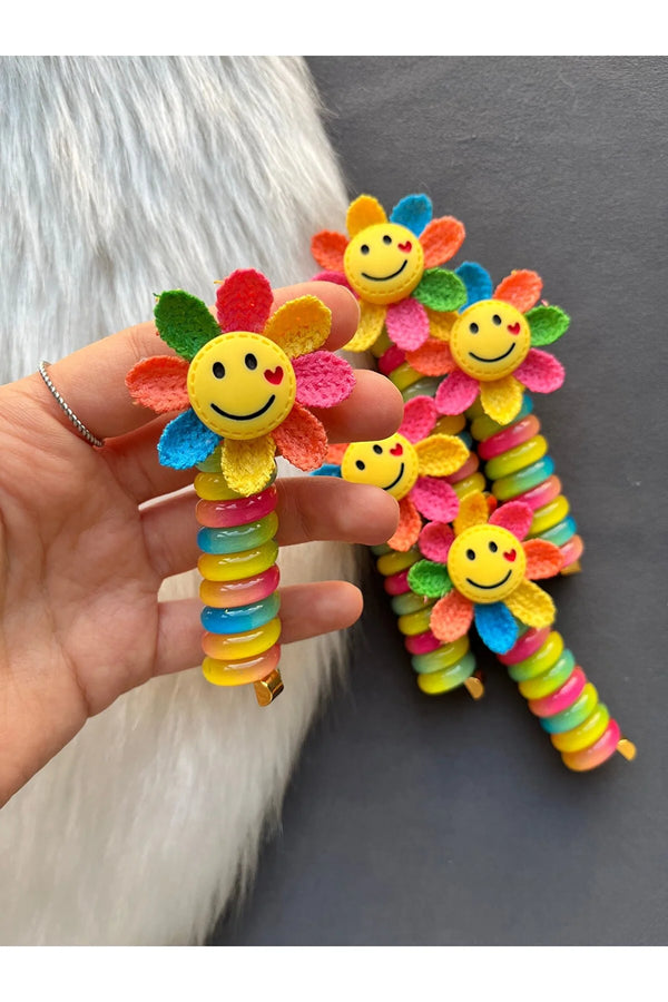 3'lü Paket – Gülen Güneş Spiral Toka