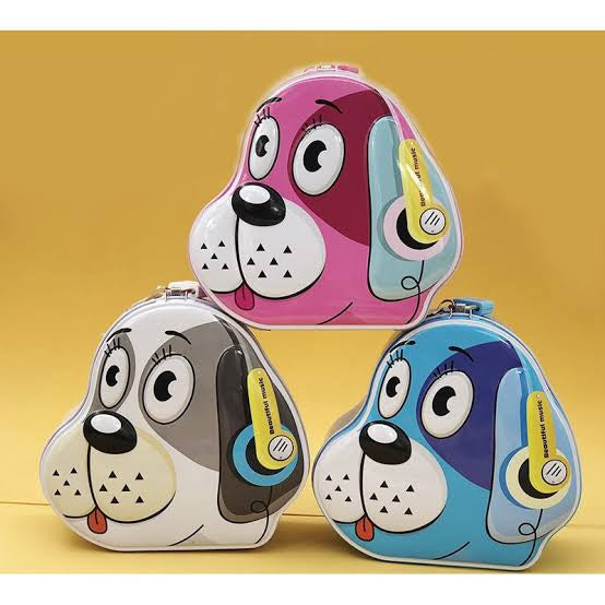 3'lü Paket – Köpek Tasarımlı Kumbara