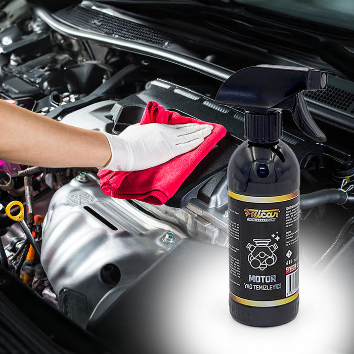 3'lü Paket – Fulcar Motor Yağ Kir Temizleyici