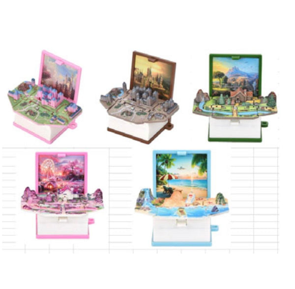 2'lü Paket – Kitap Şeklinde 3D Anahtarlık