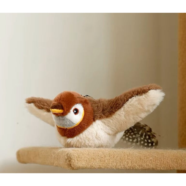 Şarjlı Peluş Uçan Kuş Oyuncak – görsel 1