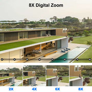 3 Lens Wi-Fi Güvenlik Kamerası – görsel 4