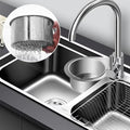3'lü Paket – Kuğu Tasarımlı Paslanmaz Lavabo Drenaj Sepeti