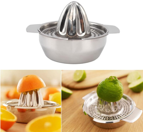 2'lü Paket – Paslanmaz Çelik Limon ve Nar Sıkacağı
