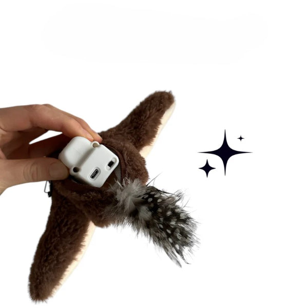ŞARJLI PELUŞ UÇAN KUŞ OYUNCAK