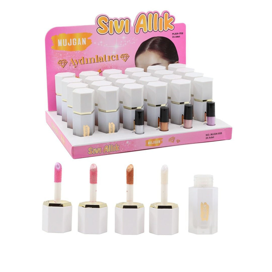 2'lü Paket – 4'lü Ruj Şekilli Likit Allık Seti