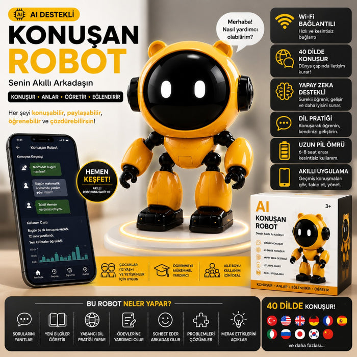 Yapay Zeka Robotunun Teknik ÖzellikleriÜrün