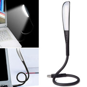 Kompakt USB Siyah 14 Ledli 3 Kademeli Dokunmatik Okuma Lambası – görsel 1
