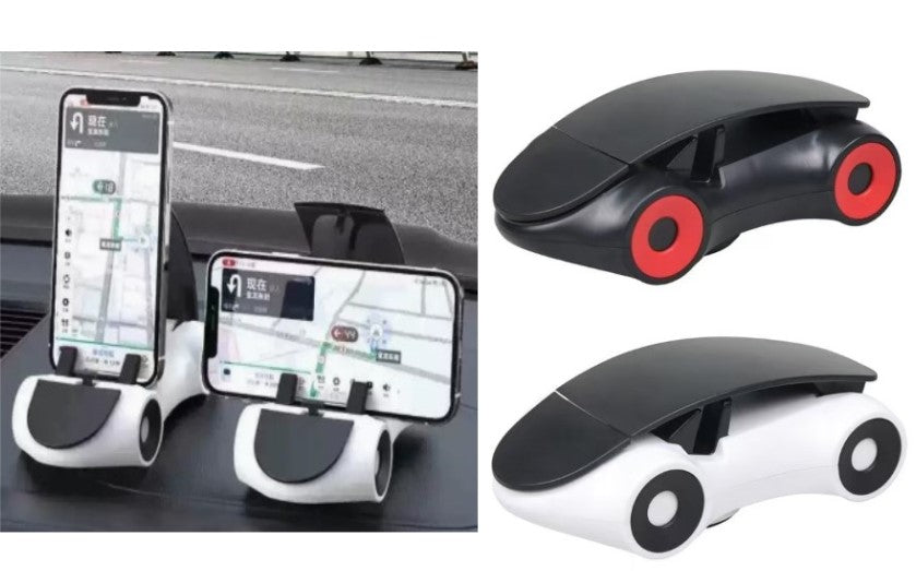 3'lü Paket – Araba Tasarımlı Araç İçi 360 Derece Telefon Tutucu