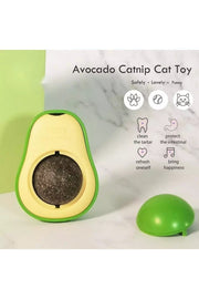 Avokado Tasarımlı Kedi Yalama Topu – görsel 3