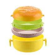 Hamburger Tasarımlı Beslenme Kabı – görsel 2