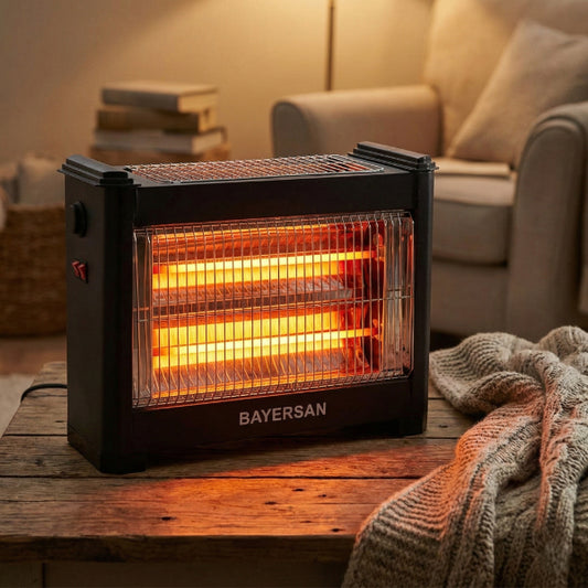 Şömine Tipi Isıtıcı Soba 1800W – görsel 1