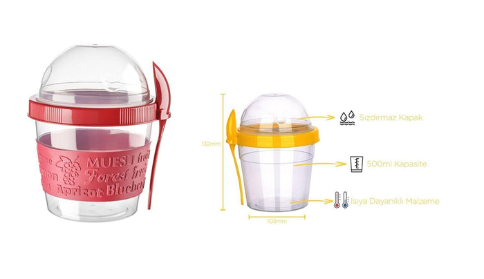 Bebek Mama Saklama Kabı – 500 ml