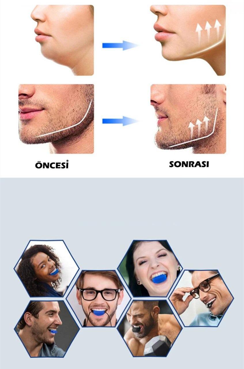 3'lü Paket – Çene Egzersiz Topu