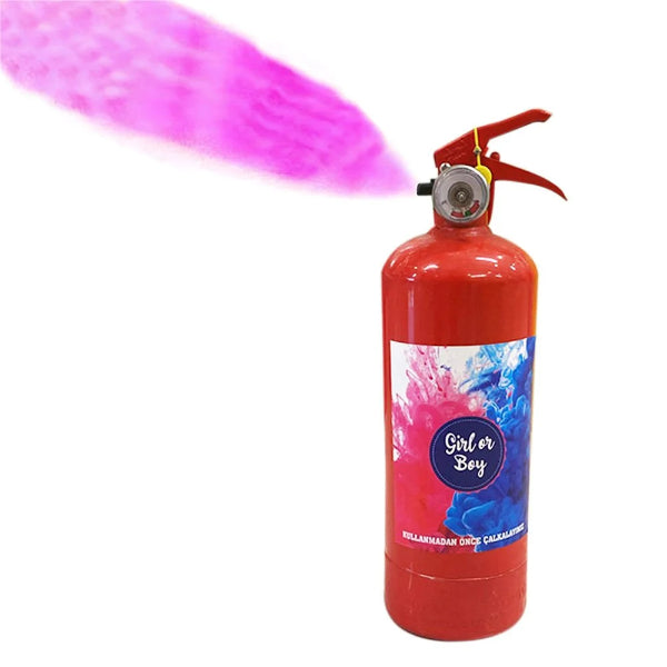 Cinsiyet Tüpü - Gender Reveal Partisi Tüpü Pembe Renk – görsel 1