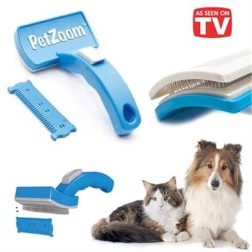 2'lü Paket – Evcil Hayvan Tarak ve Tüy Kesme Aleti