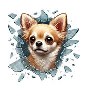 Fulcar Chiuahua Araç Stickerı – görsel 2
