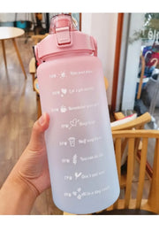 Günlük Motivasyon Su Matarası 2 Litre – görsel 1