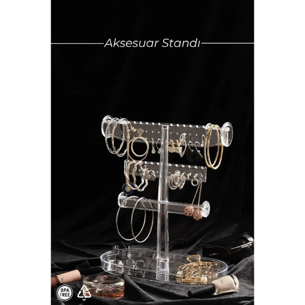 2'lü Paket – Aksesuar Standı Takı Organizer