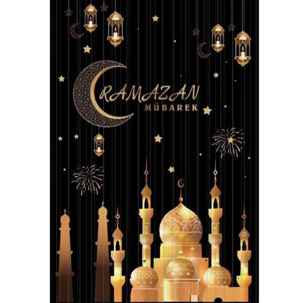 2'lü Paket – Ramazan Metalize Perde Süs